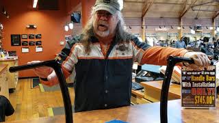 Handlebar options for your Harley Davidson