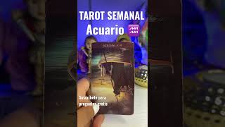 ACUARIO ♒️ TAROT SEMANAL #acuario #tarot #shorts