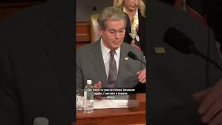 Congresswoman confronts Bessent about Trump having complete immunity over being audited