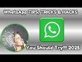 WhatsApp TIPS, TRICKS & HACKS You Should Try!!! 2025