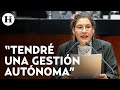 Tras ser nombrada como nueva ministra de la SCJN; Lenia Batres aseguró será transparente y autónoma