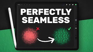 How to Make SEAMLESS Pattern Brushes in Procreate