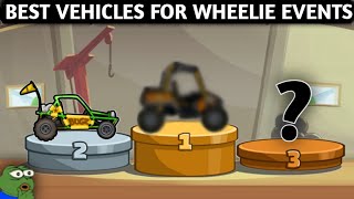 TOP 5 Best Vehicles for Wheelie Events - Hill Climb Racing 2