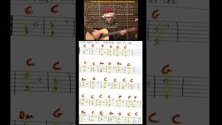 Christmas Don't Be Late (Chipmunks) Solo Guitar Cover Lesson - TAB #christmasdontbelate  #shorts