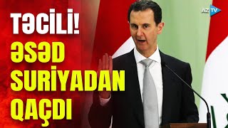 SON DƏQİQƏ! Bəşər Əsəd ailəsini götürüb SURİYADAN QAÇDI - İDDİA