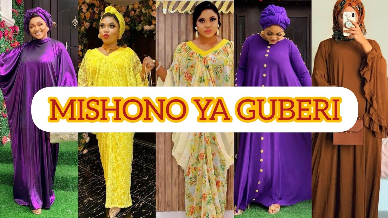 MISHONO MIPYA YA GUBERI KAFTAN-BUBU DRESS ASOEBI STYLES AFRICA STYLES ...