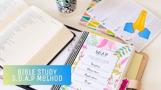 SOAP Bible Study Method | How to study the bible using S.O.AP. method | Van Javier