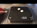 how to calibrate your scale with a nickel what s a nickel weigh