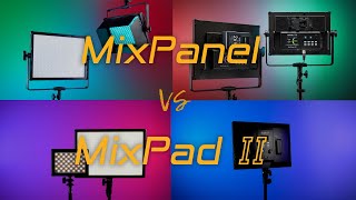 MixPanel VS MixPad: Which Nanlite LED panel light is best for you?