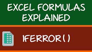 IFERROR Formula in Excel