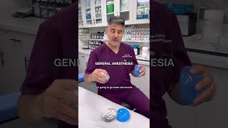 Local anesthesia or general anesthesia for breast augmentation ✨
