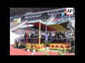 Military parade marks Defence Forces Day; Mugabe soundbite