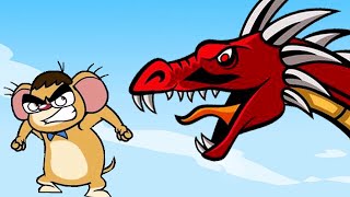 Rat-A-Tat | Red Dragon Fight Mouse Cartoon Slapstick Animation | Chotoonz Kids Funny Cartoon Videos
