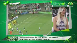 Renata Fan: Esperava mais do Palmeiras