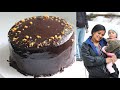 I Made Most Requested Mirror Cake at Home - Chocolate Sponge Cake, Whipped Chocolate Ganache