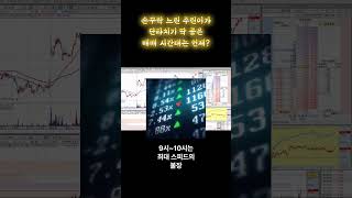 손가락 느린 주린이가 단타치기 딱 좋은 매매 시간대가 있다? #shorts #주식 #단타