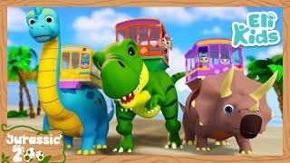 Dinosaur Bus MEGA Collection | Jurassic Zoo Fun | Eli Kids Songs & Nursery Rhymes Compilations