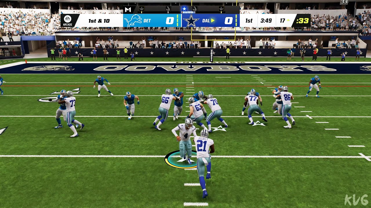 Madden NFL 23 - Detroit Lions Vs Dallas Cowboys - Gameplay (PS5 UHD ...