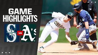 Mariners vs. A's Game Highlights (6/6/24) | MLB Highlights