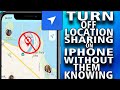 How To Turn Off Location Sharing on Iphone Without Them Knowing (easy)