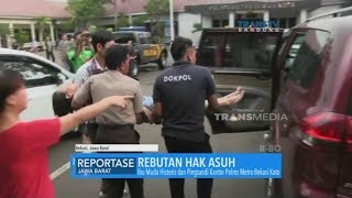 Rebutan Anak Di Markas Polisi Ibu Muda Histeris Hingga Pingsan