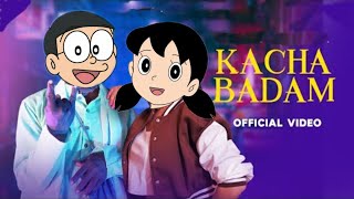 Kacha Badam Song: Doreamon  Version I|Kacha Badam Song Remix || Badam BadamSong Nobita Shizuka