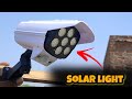 Fake Camera Solar Lights Outdoor Motion Sensor | unboxing