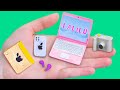 10 Bricolages et Astuces DIY pour Barbie  IPhone 12, MacBook Miniatures et plus Encore!