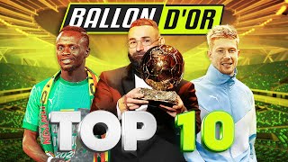 Top 10 Football Players of the Year 2022