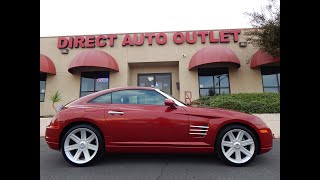 2004 Chrysler Crossfire Sports coupe with ONLY 73k original miles.  Video overview and walk around.