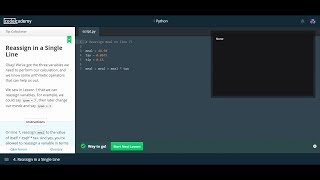 Tip Calculator / CodeCademy Python Answers
