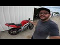 finding hidden damage on this sv650 sticker bombed gas tank sticker bomb removal