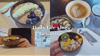 Tokyo Acai Bowl Tour Vlog | Roppongi Cafe | Smoothie Bowl at Home