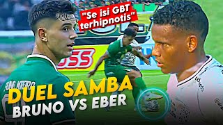 ADU SKILL SAMBA‼️Lihat Bagaimana Bruno Permalukan Eber Bessa Di Hadapan Ribuan Bonek