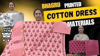 bhagru printed cotton dresses