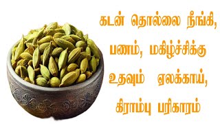 கடன் தொல்லை நீங்கி, பணம், மகிழ்ச்சிக்கு உதவும்  ஏலக்காய்,கிராம்பு பரிகாரம்! Kadan Theera Parihgaram