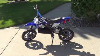 Rosso 1000W 36V Electric Dirt Bike Review-Great Kids Dirt Bike!