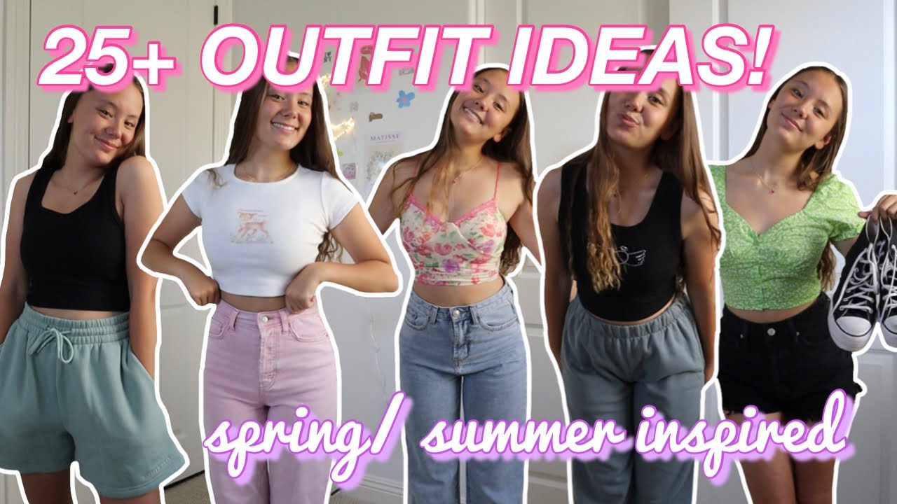 SPRING/ SUMMER LOOKBOOK [25+ Outfit Ideas] 🌸 - YouTube