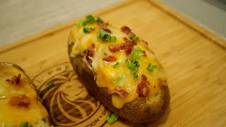 How To Make Baked Loaded Potatoes | EASY AND FAST RECIPE