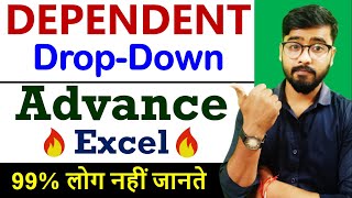 EXCEL Dependent Drop-Down | Advance Excel in [Hindi] | by Rahul Chaudhary