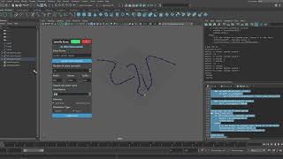 Create joint chain on curve | Python | Maya