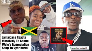 GAZA EMPIRE \u0026 JAMAICANS Reacts Massively To SHATTA WALE’s New Song To VYBZ KARTEL “AFRICAN MANDIBA”🔥