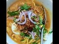 Burmese Coconut and Chicken Noodle Soup (ohno kawkswe)