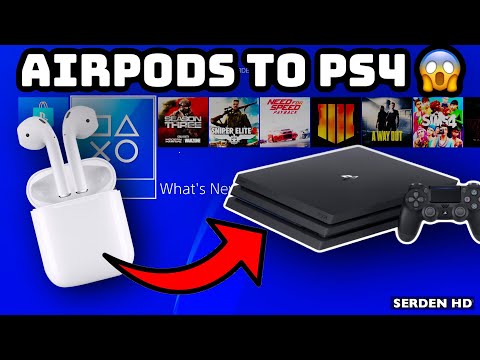 HOW TO CONNECT AirPods TO PS4 – (*NO USB DONGLE NEEDED*)