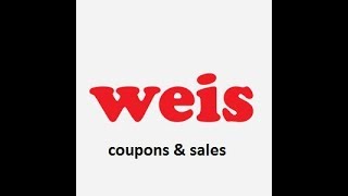 Weis deals and coupons