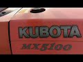 Kubota mx5100 tractor review