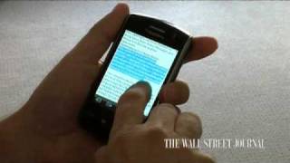 Mossberg Reviews the BlackBerry Storm