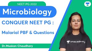Conquer NEET PG 2022: Malarial PBF & Questions | Microbiology | Let's Crack NEET PG | Dr.Muskan