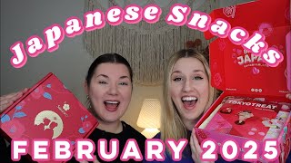 TRYING JAPANESE VALENTINES SNACKS ❤️ | TokyoTreat + Sakuraco | February 2025