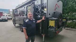 Must see 19'6" PEARL gasless off-grid, off-road caravan, no more expensive than caravan with gas.